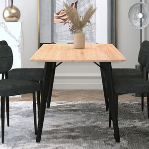 Leon Rectangular Dining Table, 59" - stylish dining tables for gatherings | Image 2 | InSTYLE Home & Rugs