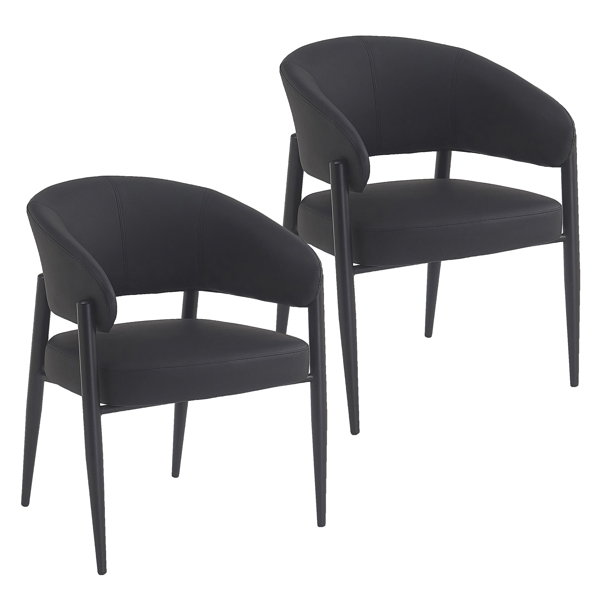 Bronson Dining Chair, set of 2 - elegant seating for dining areas | Image 7 | InSTYLE Home & Rugs