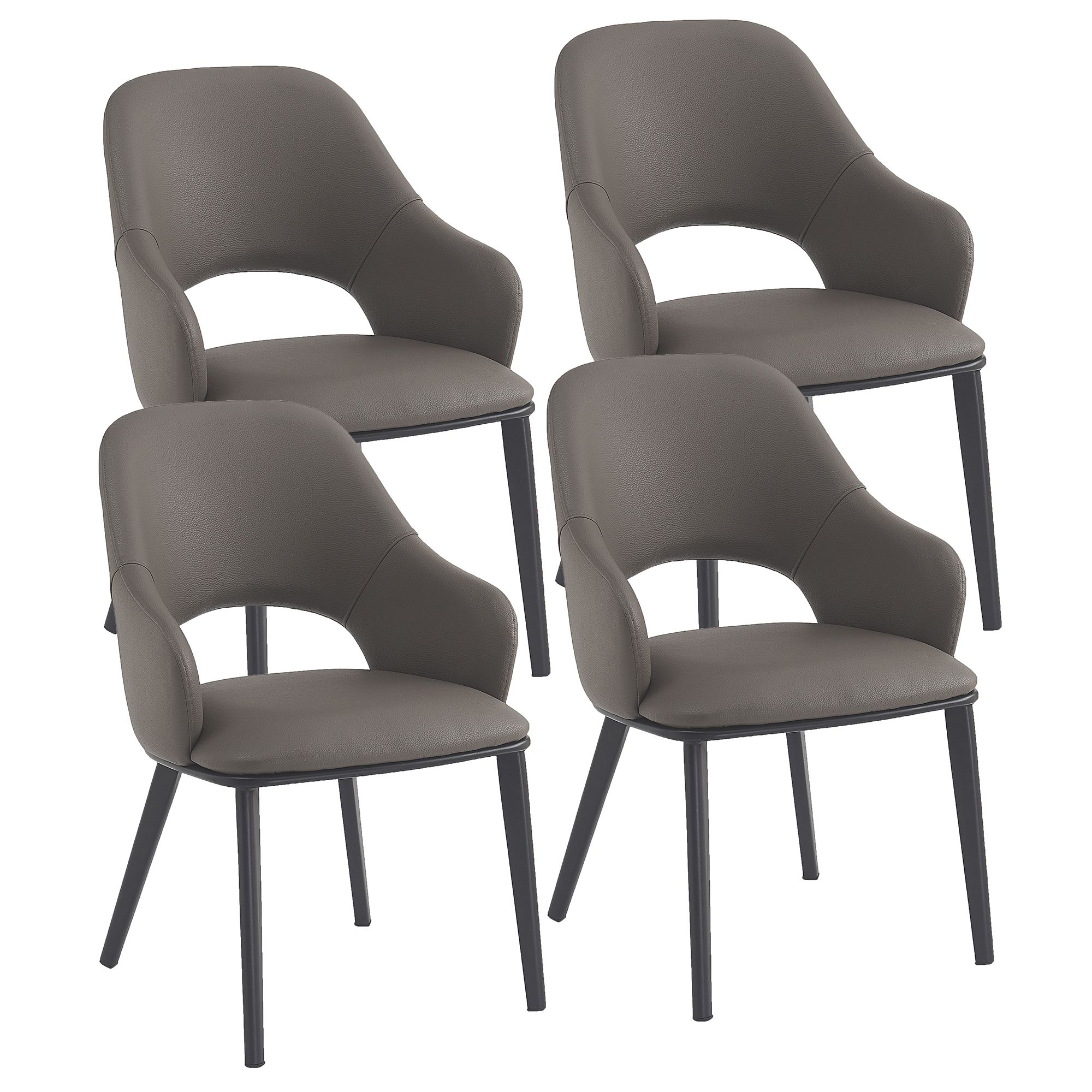 Denzel Dining/Lounge Chair, Set of 4 - stylish chairs for any table | Image 8 | InSTYLE Home & Rugs