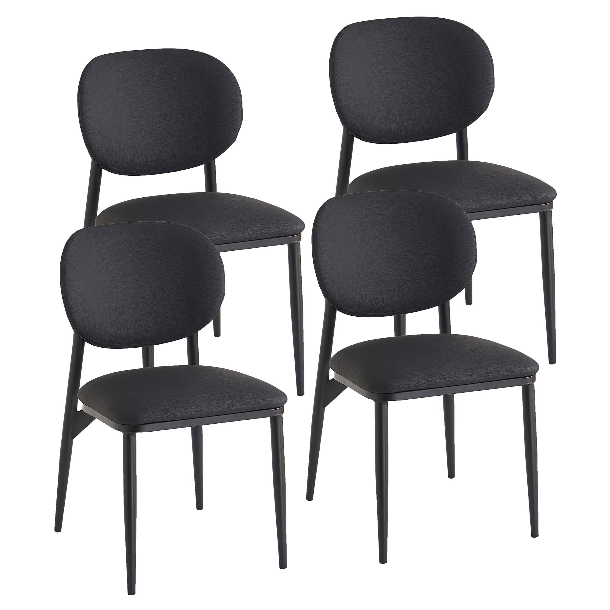 Gideon Dining/Lounge Chair, Set of 4 - comfortable seating for dining and office spaces | Image 8 | InSTYLE Home & Rugs