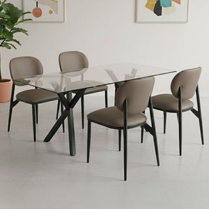 Gideon Dining/Lounge Chair, Set of 4 - elegant seating for dining areas | Image 2 | InSTYLE Home & Rugs