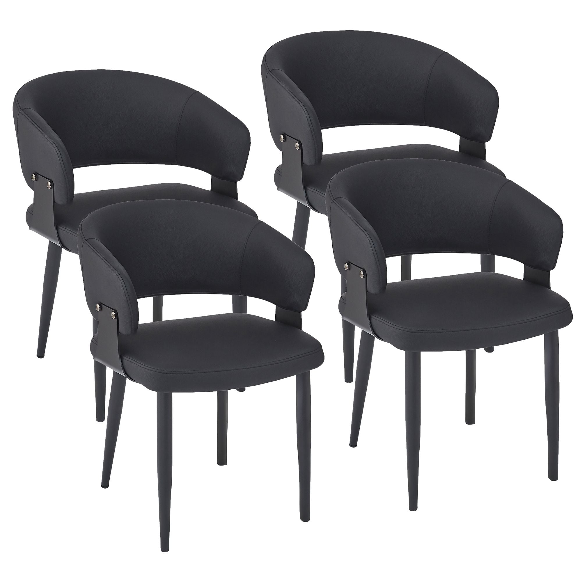 Sloane Dining Chair, set of 4 - comfortable dining experience | Image 7 | InSTYLE Home & Rugs