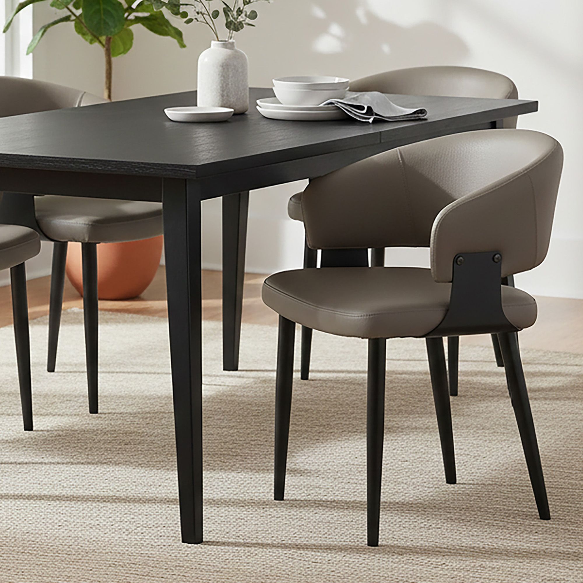 Sloane Dining/Lounge Chair, Set of 4 - durable construction for long-lasting use | Image 2 | InSTYLE Home & Rugs