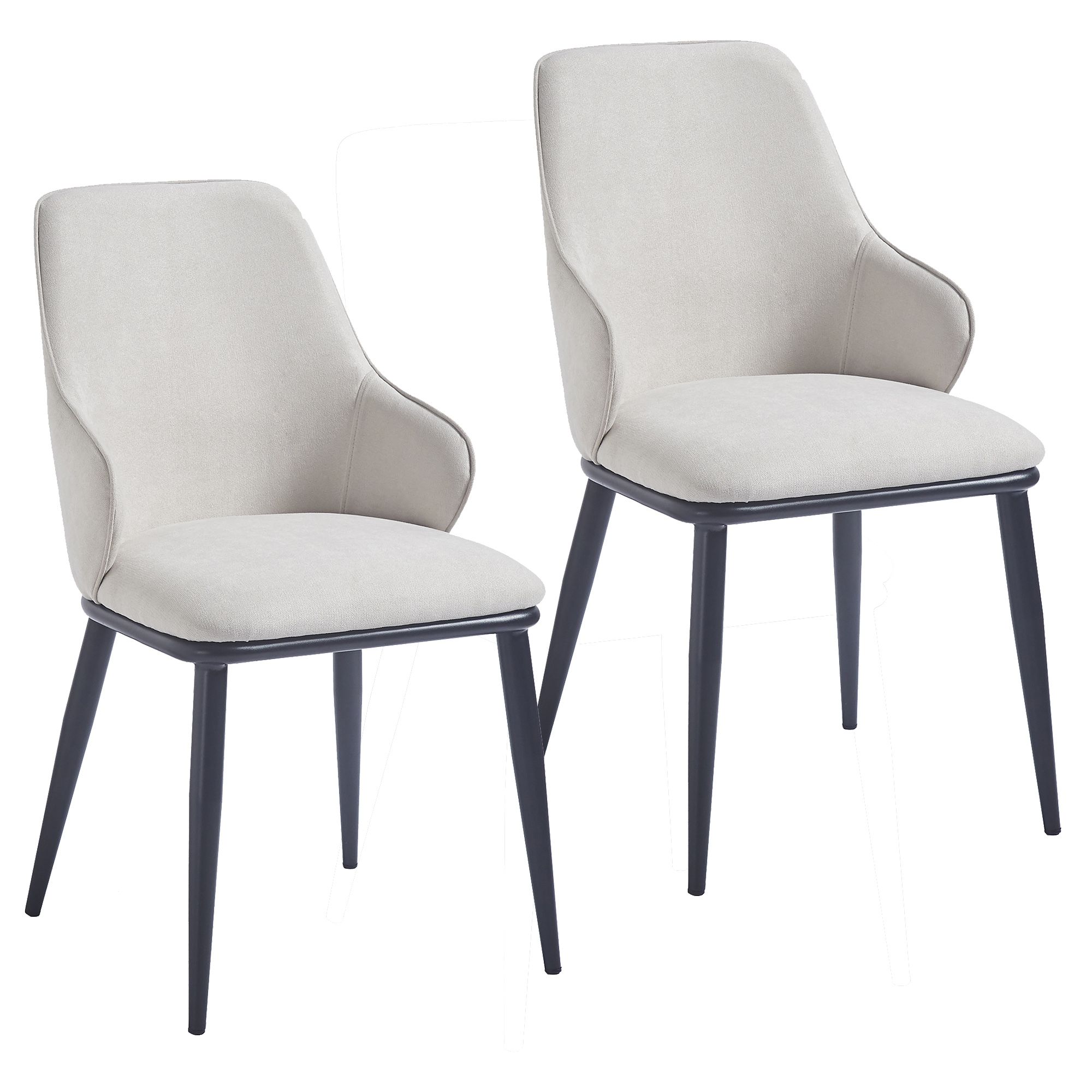 Kash Dining/Lounge Chair, Set of 2 - durable construction for long-lasting use | Image 9 | InSTYLE Home & Rugs