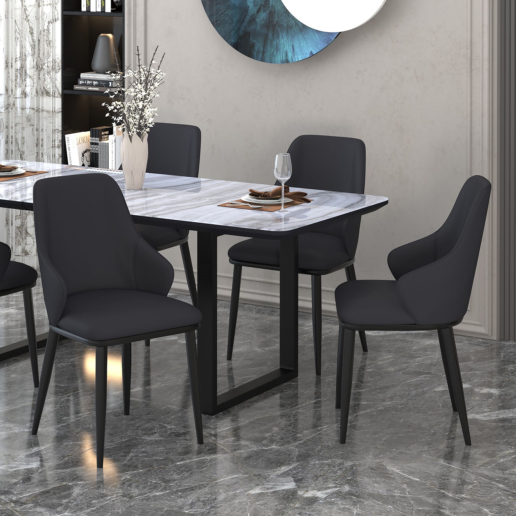 Kash Dining/Lounge Chair, Set of 2 - comfortable seating for dining and office spaces | Image 10 | InSTYLE Home & Rugs