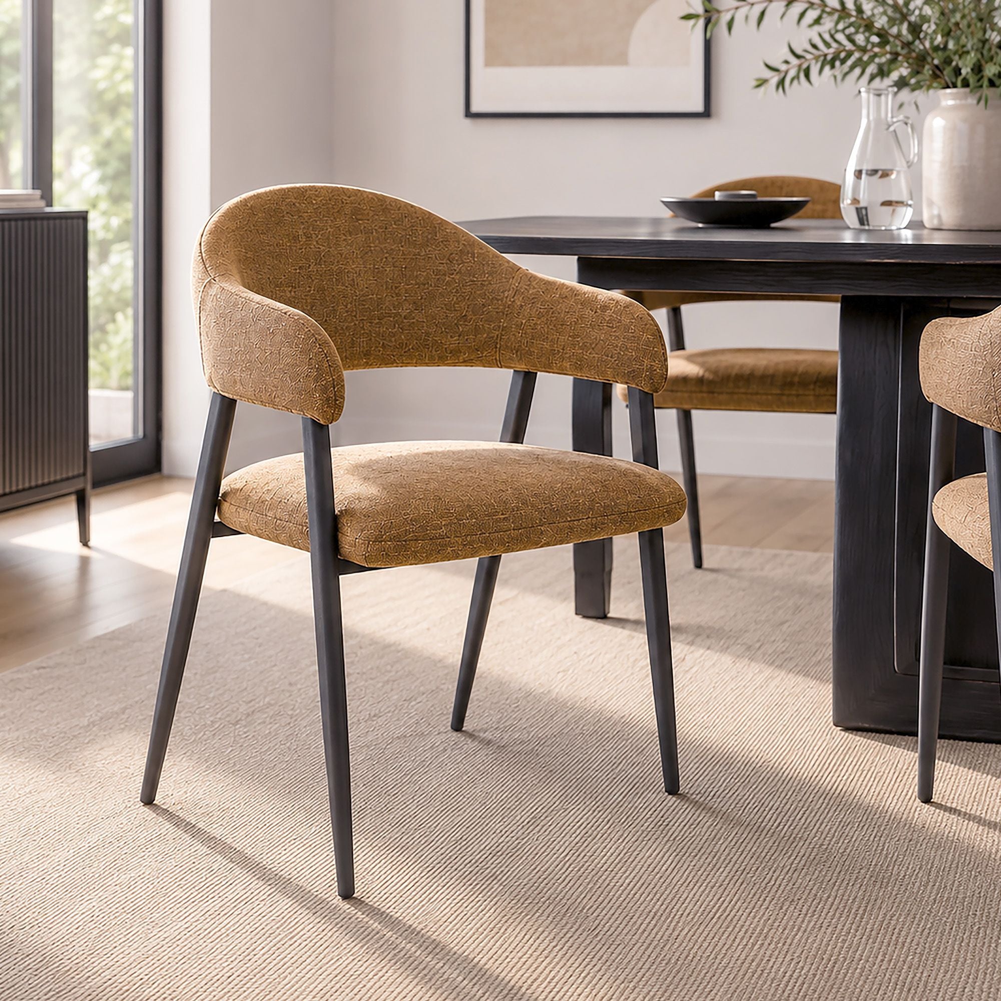 Alfie Dining Chair, Set of 4 - durable construction for long-lasting use | Image 2 | InSTYLE Home & Rugs