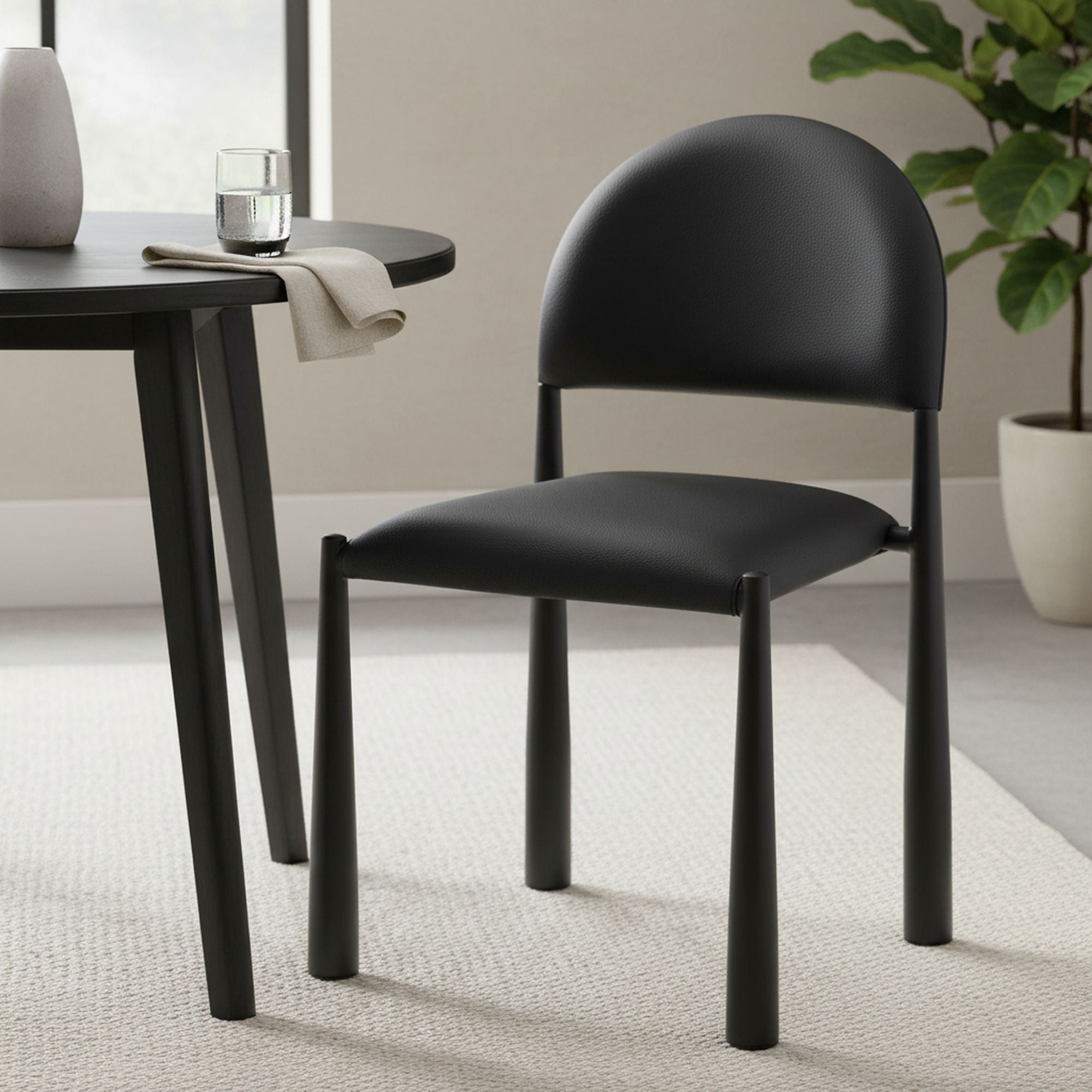 Auggie Dining/Lounge Chair, Set of 4 - comfortable seating for dining and office spaces | Image 11 | InSTYLE Home & Rugs