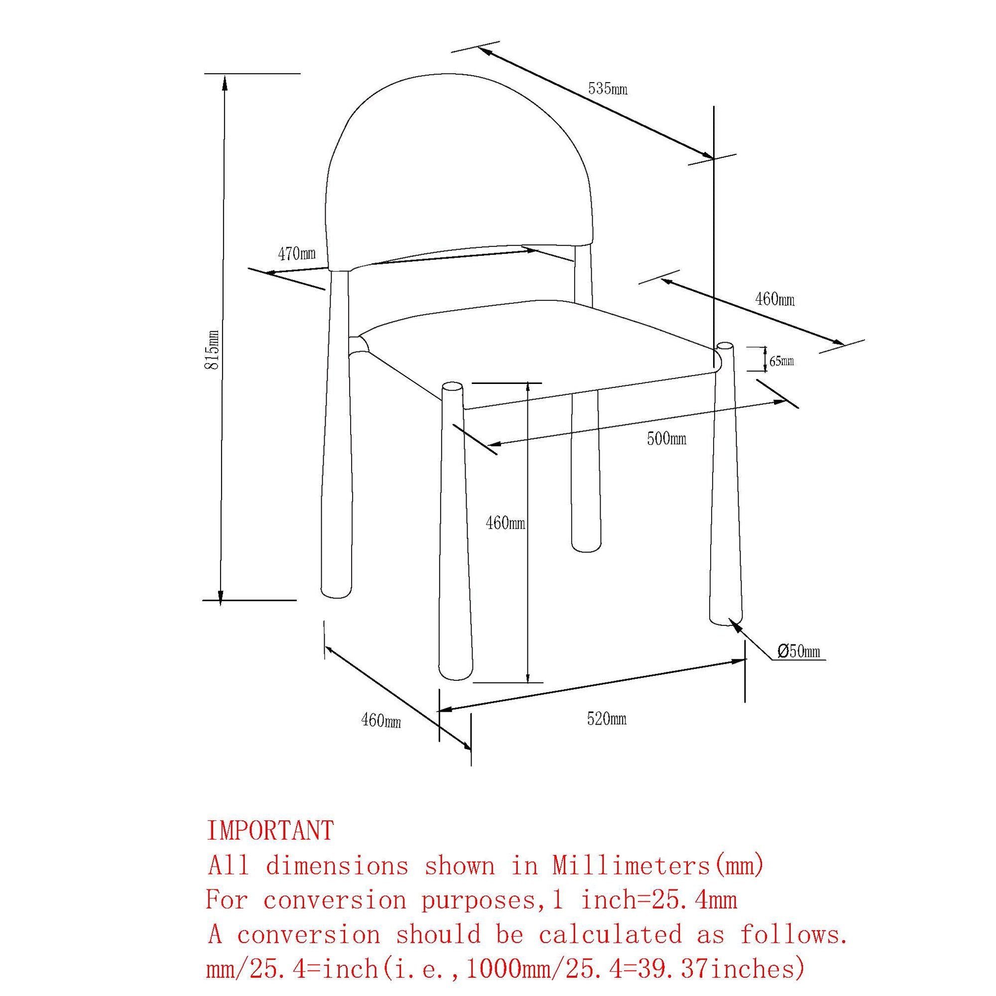 Auggie Dining/Lounge Chair, Set of 4 - comfortable seating for dining and office spaces | Image 10 | InSTYLE Home & Rugs