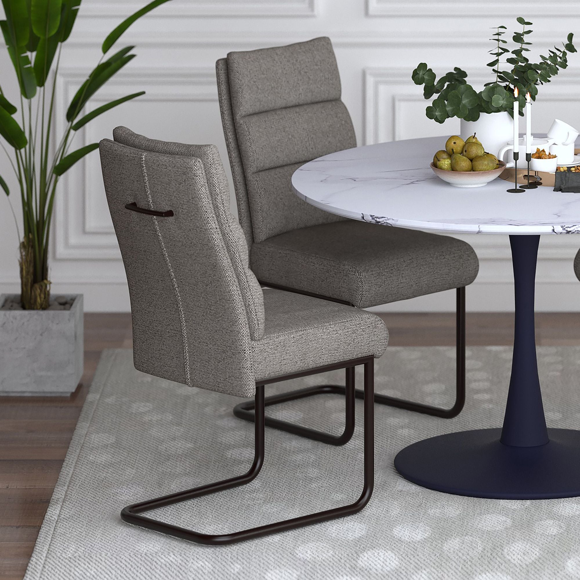 Brodi Dining/Lounge Chair, Set of 2 - durable construction for long-lasting use | Image 10 | InSTYLE Home & Rugs