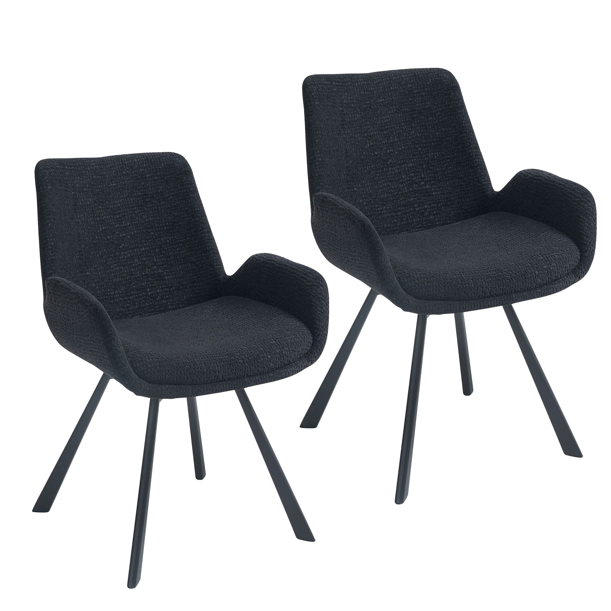 Signy Swivel Dining Chair, set of 2, - comfortable seating for dining and office spaces | Image 9 | InSTYLE Home & Rugs