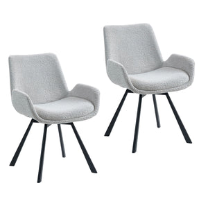 Signy Swivel Dining Chair, set of 2, - comfortable seating for dining and office spaces | Image 23 | InSTYLE Home & Rugs