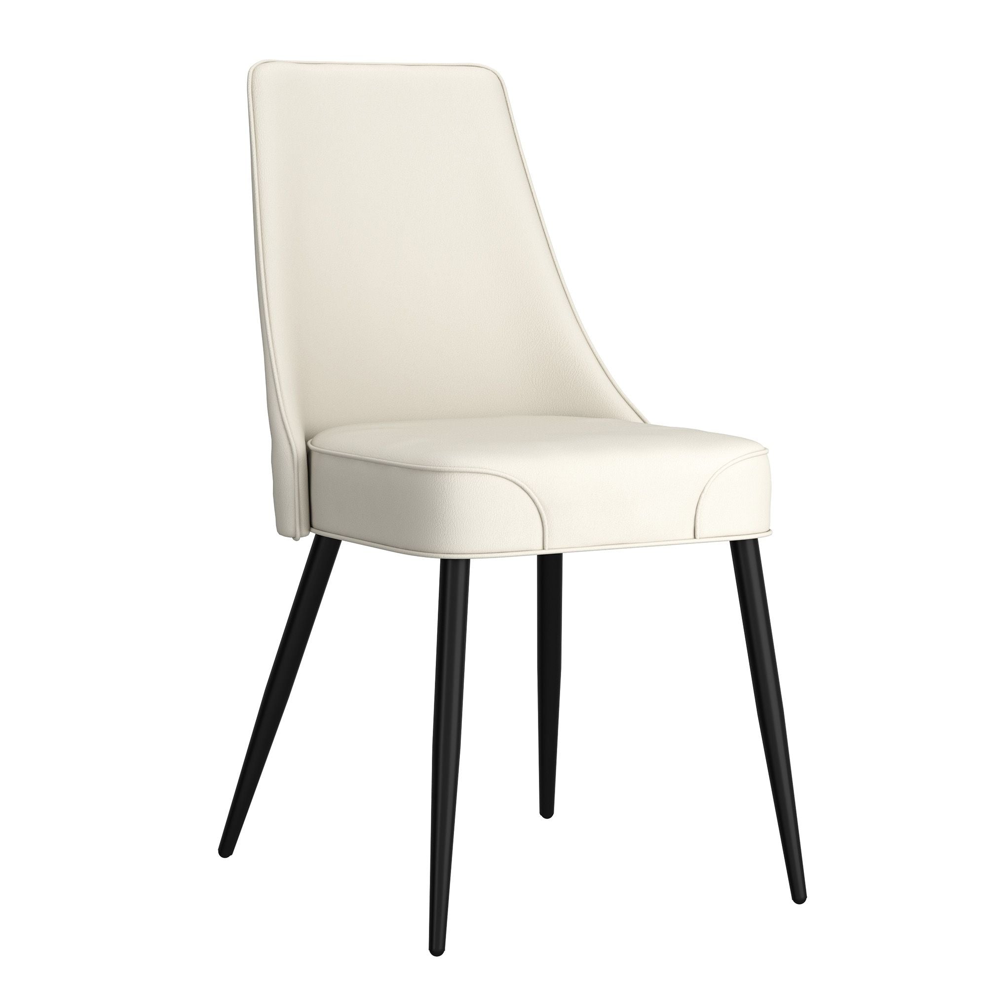 Koda Dining Chair, Faux Leather, set of 2, - variety of styles from classic to contemporary | Image 1 | InSTYLE Home & Rugs