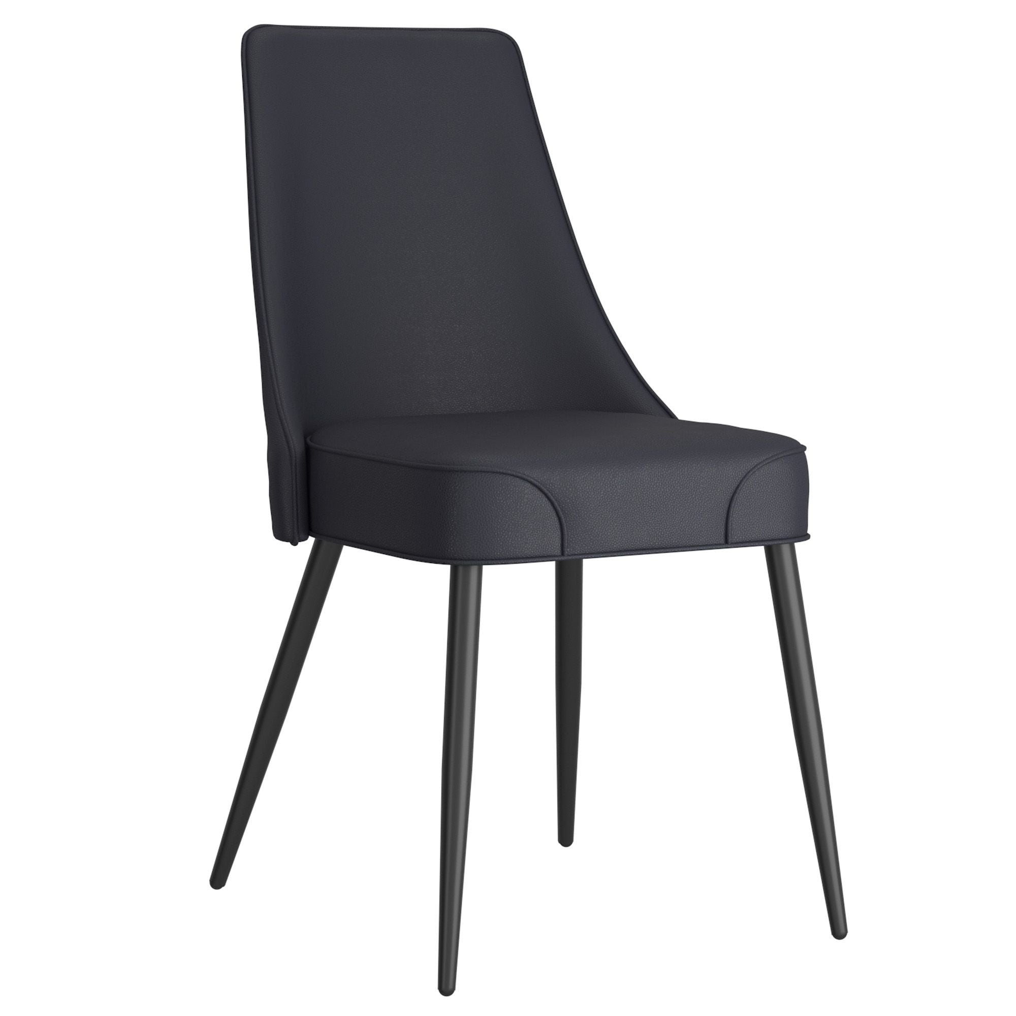 Koda Dining Chair, Faux Leather, set of 2, - variety of styles from classic to contemporary | Image 2 | InSTYLE Home & Rugs