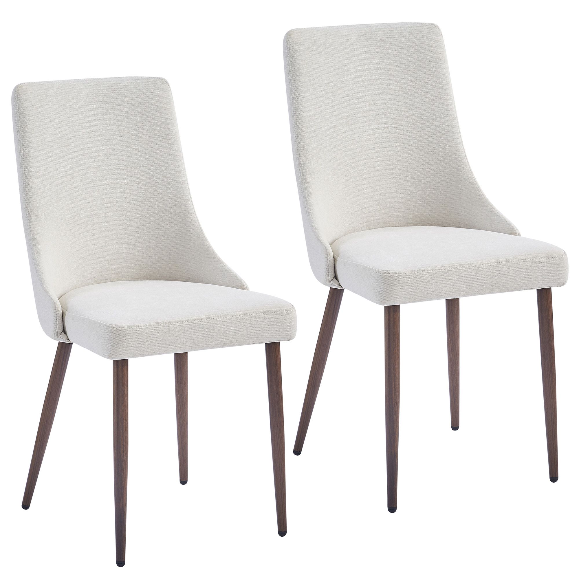 Cora Fabric Dining Chair, set of 2, - comfortable seating for dining and office spaces | Image 10 | InSTYLE Home & Rugs