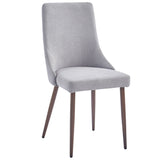 Cora Fabric Dining Chair, set of 2, - comfortable seating for dining and office spaces | Image 2 | InSTYLE Home & Rugs