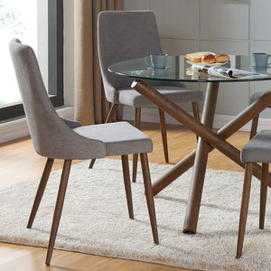 Cora Fabric Dining Chair, set of 2, - comfortable seating for dining and office spaces | Image 12 | InSTYLE Home & Rugs
