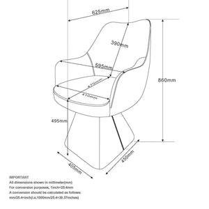 Caprese Dining Chair - variety of styles from classic to contemporary | Image 10 | InSTYLE Home & Rugs