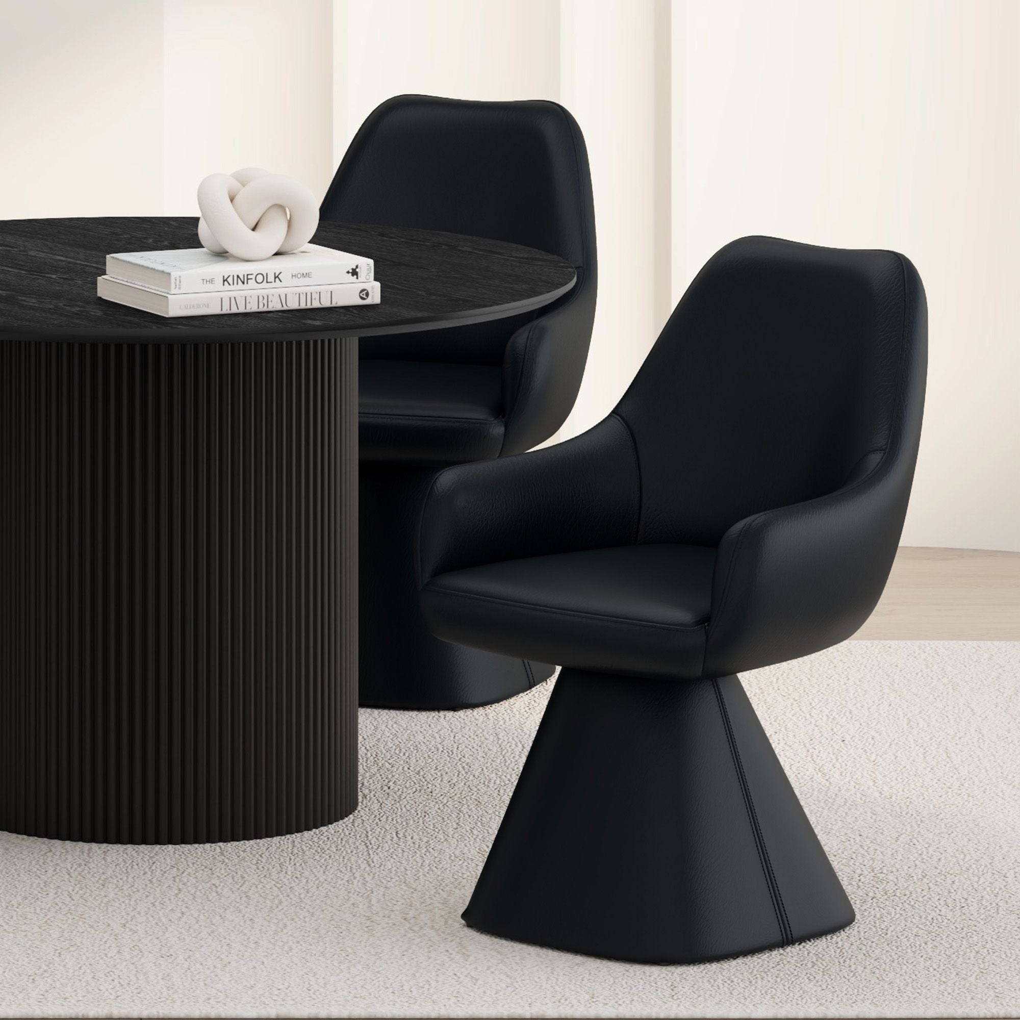 Caprese Swivel Dining and Accent Chair - variety of styles from classic to contemporary | Image 11 | InSTYLE Home & Rugs