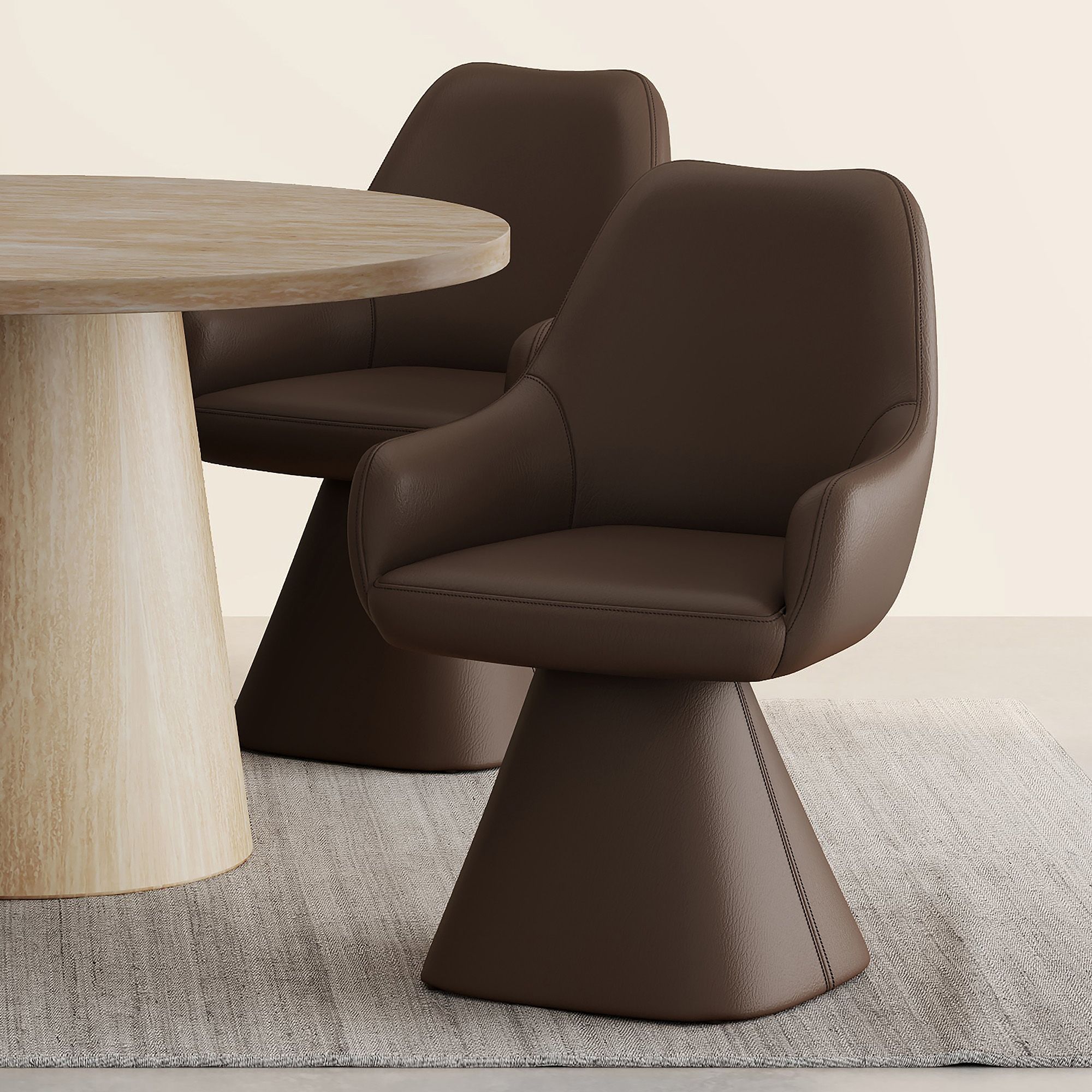 Caprese Swivel Dining and Accent Chair - variety of styles from classic to contemporary | Image 18 | InSTYLE Home & Rugs