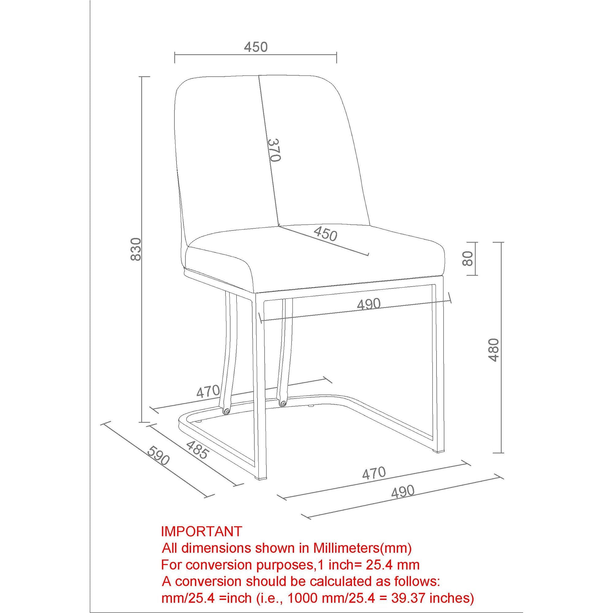 Dario Dining Chair, Set of 2 - variety of styles from classic to contemporary | Image 16 | InSTYLE Home & Rugs
