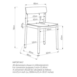 Felix Dining/Lounge Chair, Set of 4 - variety of styles from classic to contemporary | Image 10 | InSTYLE Home & Rugs