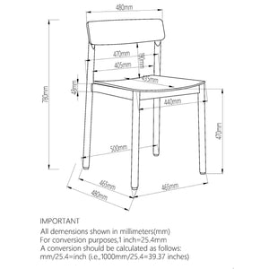 Felix Dining/Lounge Chair, Set of 4 - variety of styles from classic to contemporary | Image 24 | InSTYLE Home & Rugs