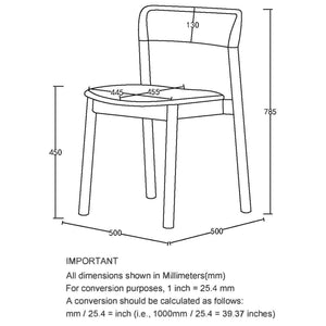 Jonas Dining/Lounge Chair, Set of 4 - comfortable seating for dining and office spaces | Image 9 | InSTYLE Home & Rugs