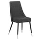 Silvano Dining Chair, set of 2, in Vintage Grey and Black