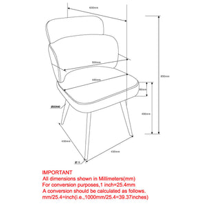 Razzo Dining Chair, Set of 4 - durable construction for long-lasting use | Image 10 | InSTYLE Home & Rugs