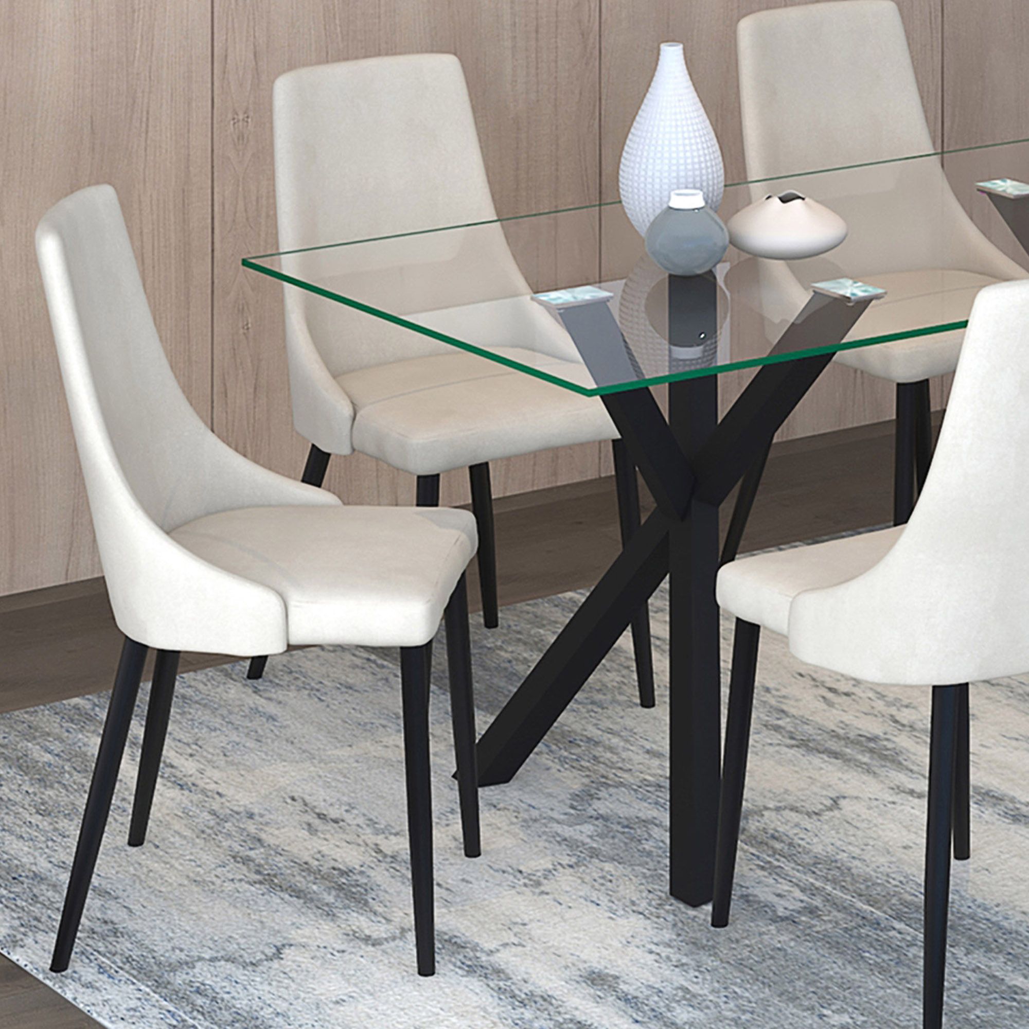 Venice Dining/Lounge Chair, Set of 2 - comfortable seating for dining and office spaces | Image 2 | InSTYLE Home & Rugs