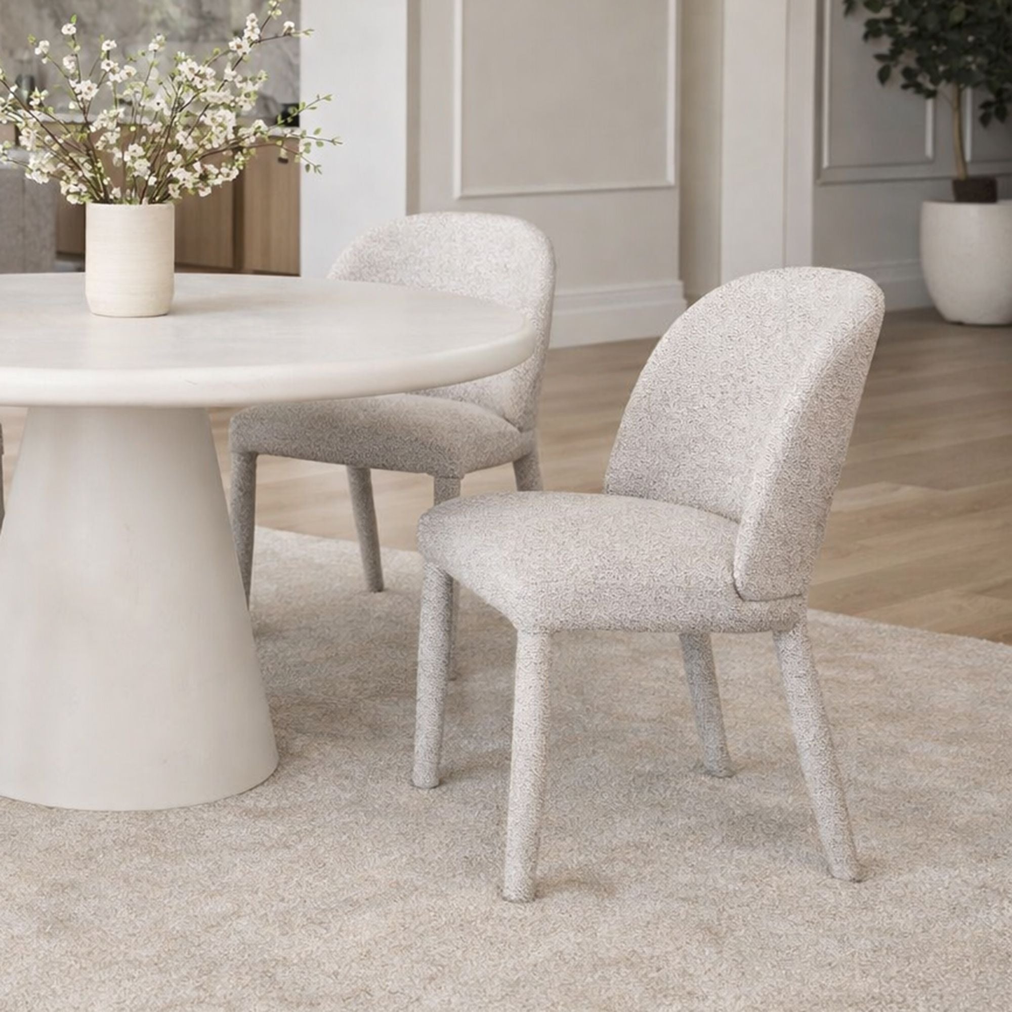 Kiara Dining/Lounge Chair, Set of 2 - comfortable seating for dining and office spaces | Image 3 | InSTYLE Home & Rugs