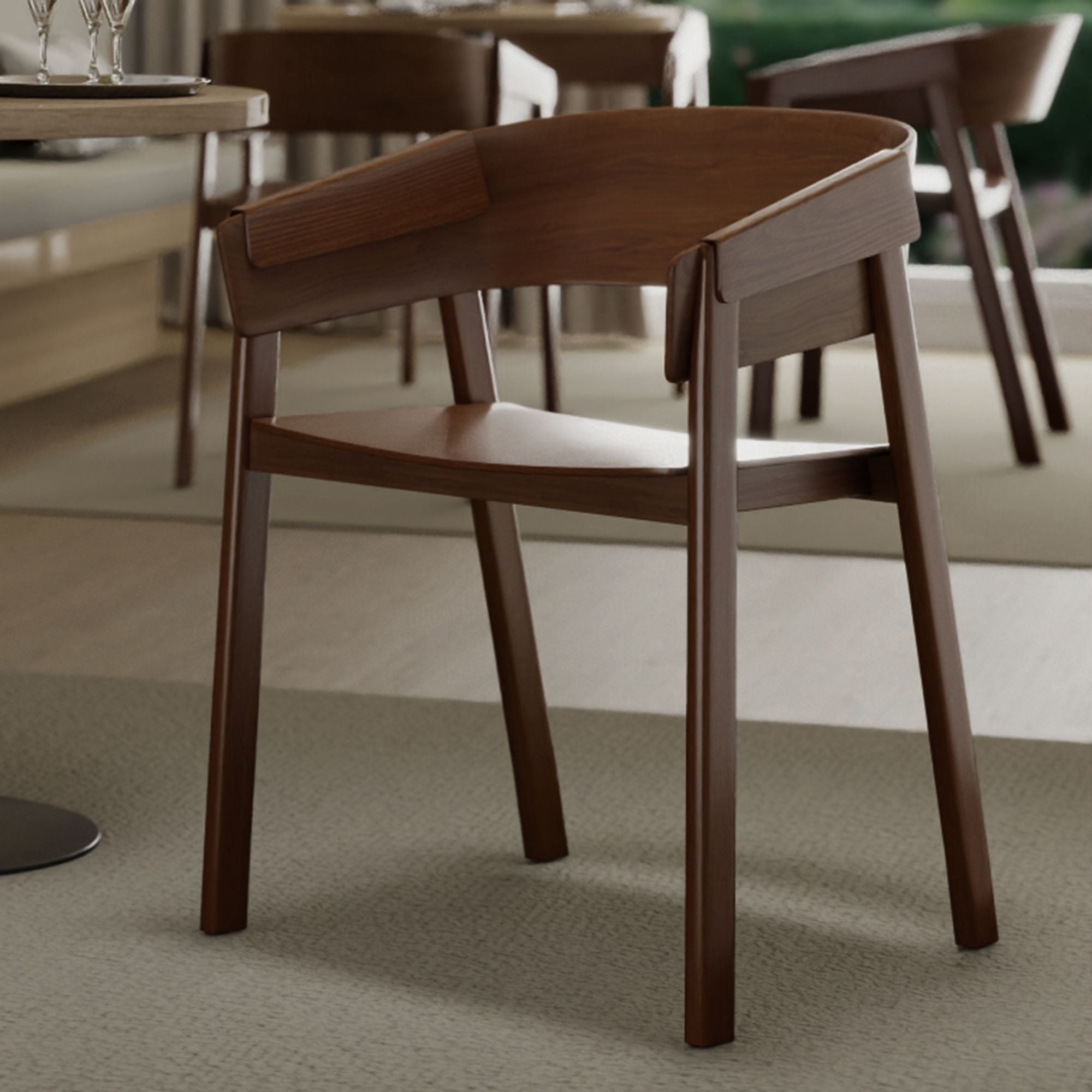 Mateo Dining/Lounge Chair, Set of 2 - durable construction for long-lasting use | Image 2 | InSTYLE Home & Rugs