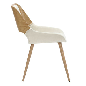 Hudson Dining/Lounge Chair, Faux Leather - durable construction for long-lasting use | Image 13 | InSTYLE Home & Rugs