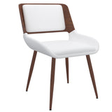 Hudson Dining/Lounge Chair, Faux Leather - durable construction for long-lasting use | Image 3 | InSTYLE Home & Rugs