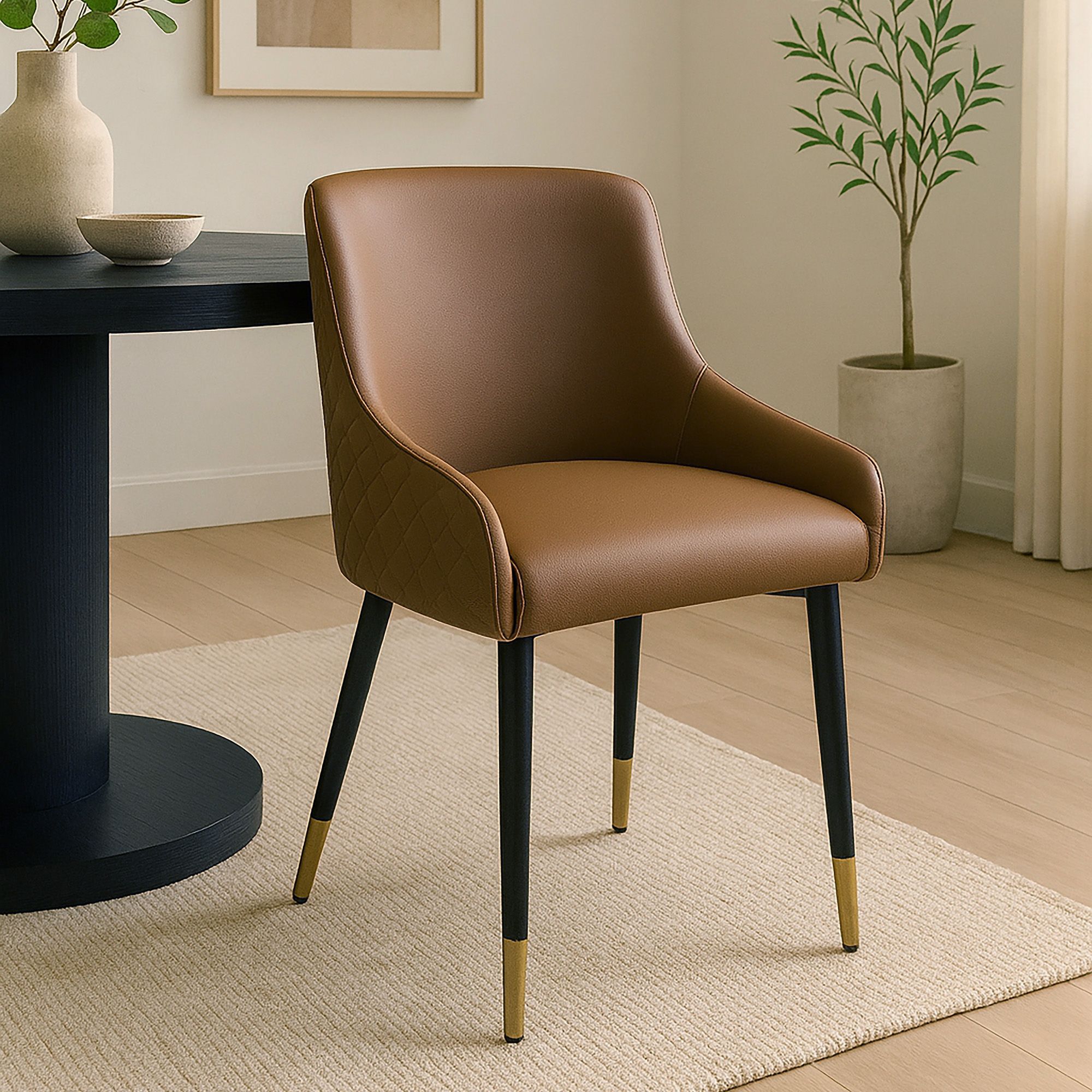 Xander Dining Chair, set of 2 - stylish chairs for any table | Image 2 | InSTYLE Home & Rugs