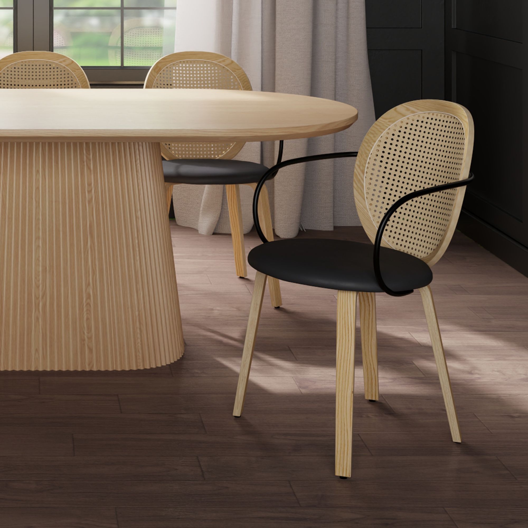 Orias Dining/Lounge Chair, Set of 2 - durable construction for long-lasting use | Image 3 | InSTYLE Home & Rugs