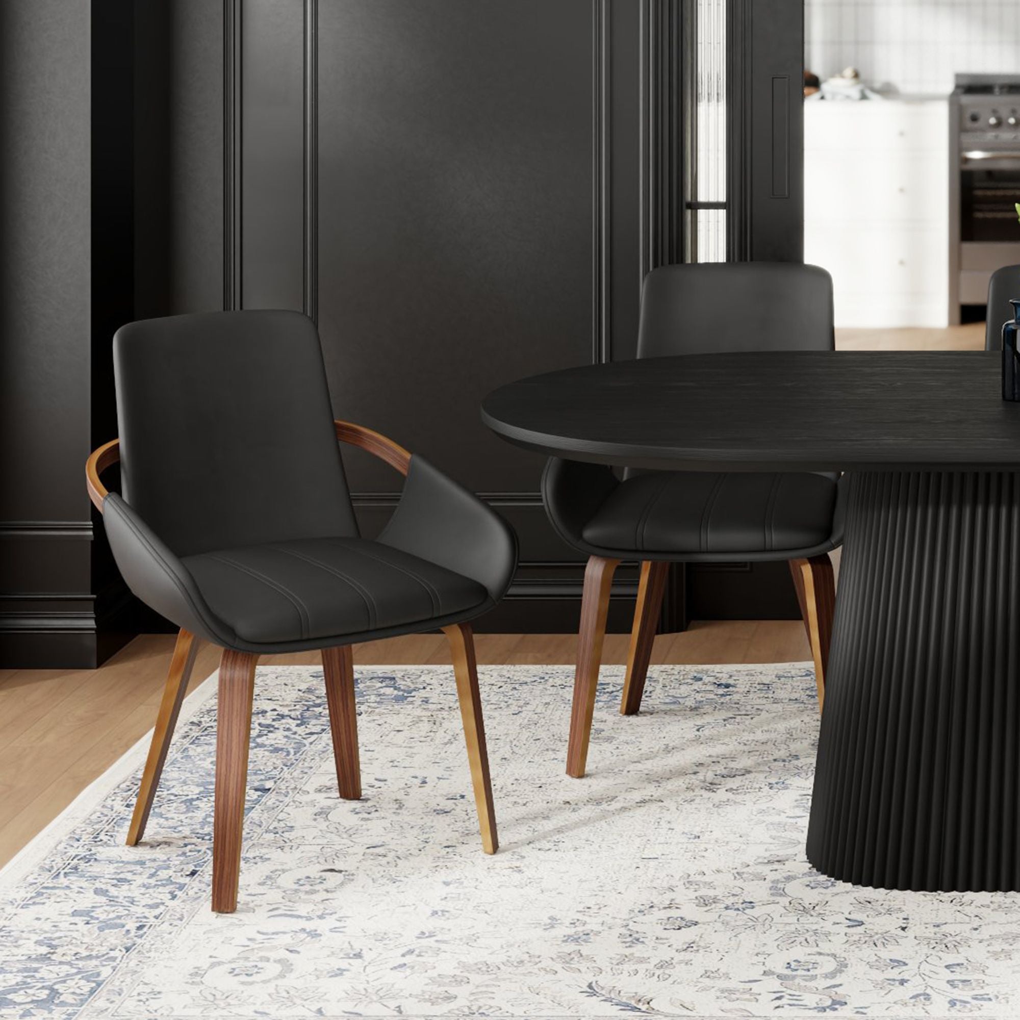 Caspian Dining/Lounge Chair, Set of 2 - variety of styles from classic to contemporary | Image 3 | InSTYLE Home & Rugs