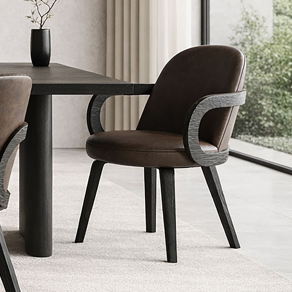 Celest Dining/Lounge Chair, Set of 2 - comfortable seating for dining and office spaces | Image 3 | InSTYLE Home & Rugs