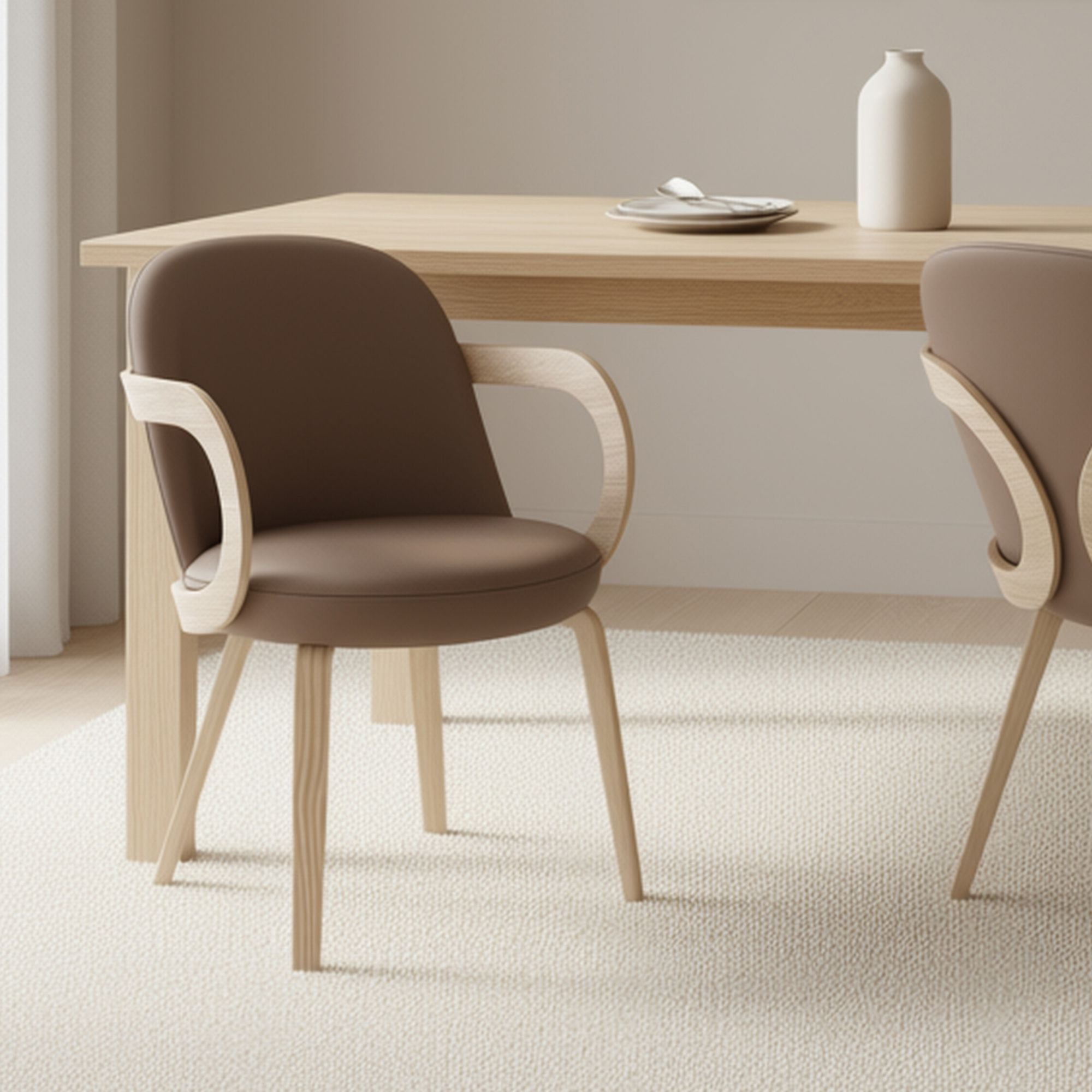 Celest Dining/Lounge Chair, Set of 2 - comfortable seating for dining and office spaces | Image 10 | InSTYLE Home & Rugs