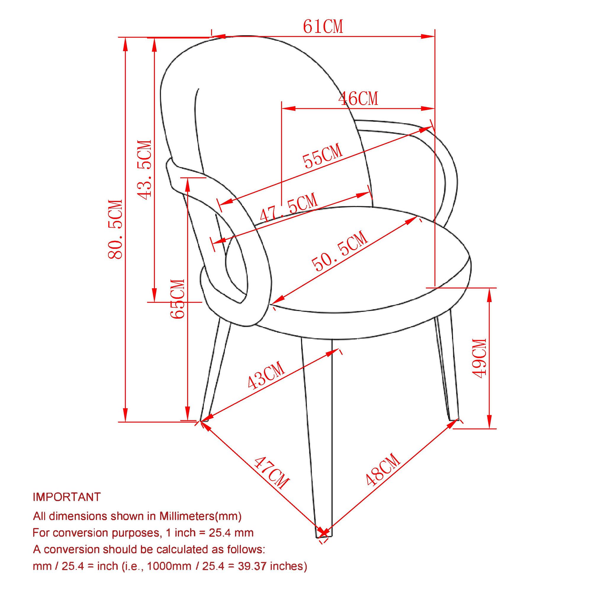 Celest Dining/Lounge Chair, Set of 2 - comfortable seating for dining and office spaces | Image 16 | InSTYLE Home & Rugs
