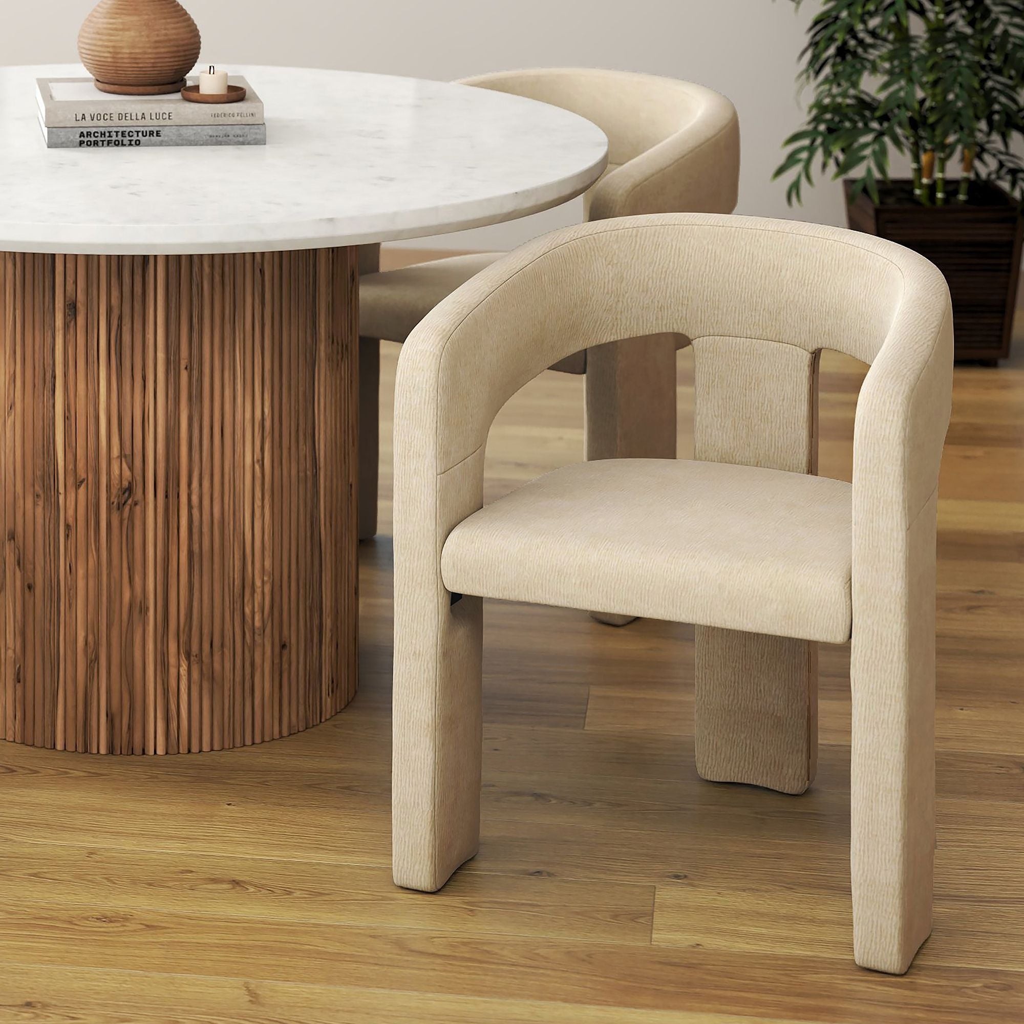 Amara Dining/Lounge Chair, Set of 2 - comfortable seating for dining and office spaces | Image 3 | InSTYLE Home & Rugs
