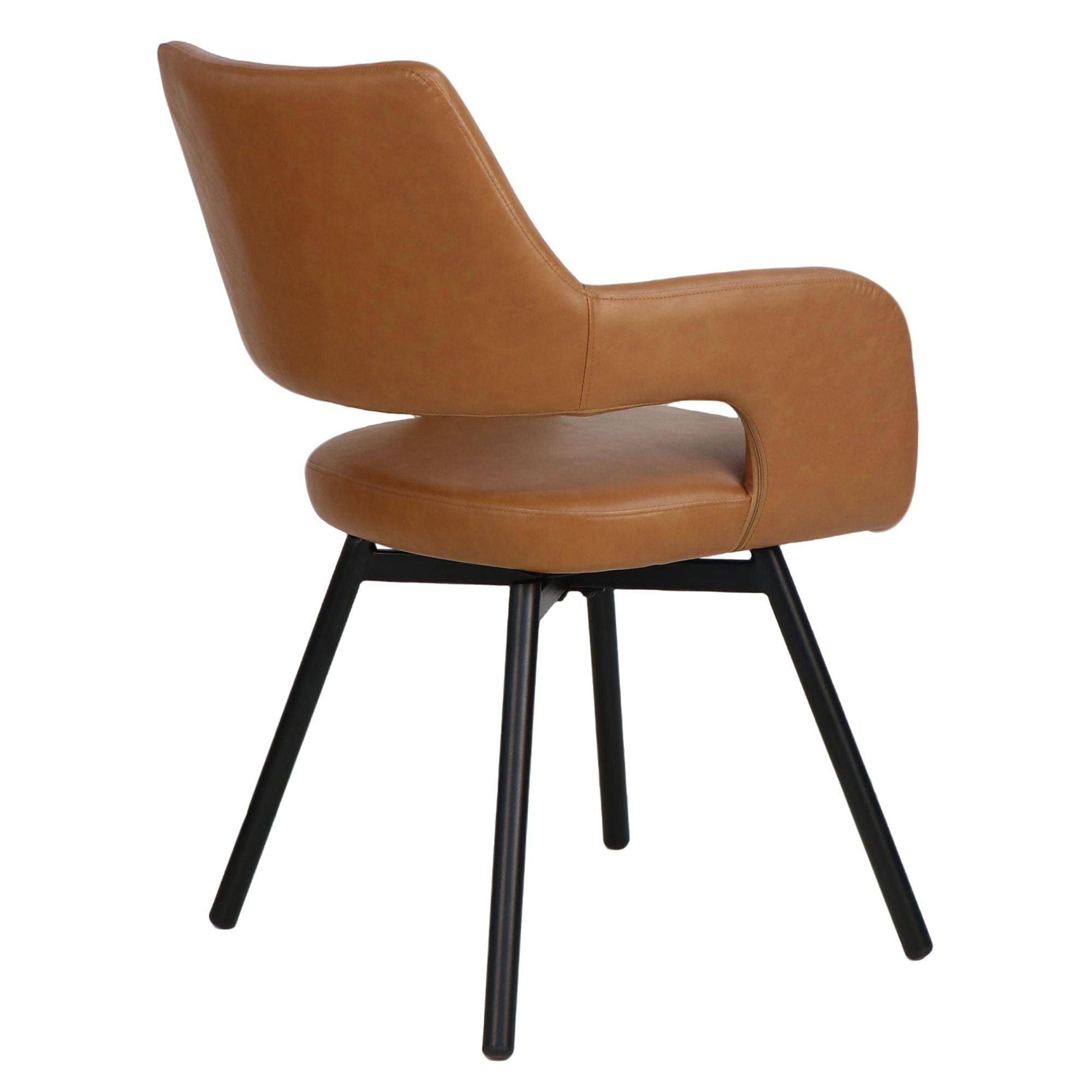 Ryder Swivel Dining and Accent Chair, Set of 2 - durable construction for long-lasting use | Image 4 | InSTYLE Home & Rugs