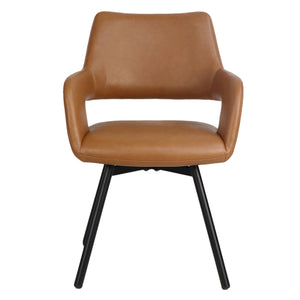 Ryder Swivel Dining and Accent Chair, Set of 2 - durable construction for long-lasting use | Image 6 | InSTYLE Home & Rugs
