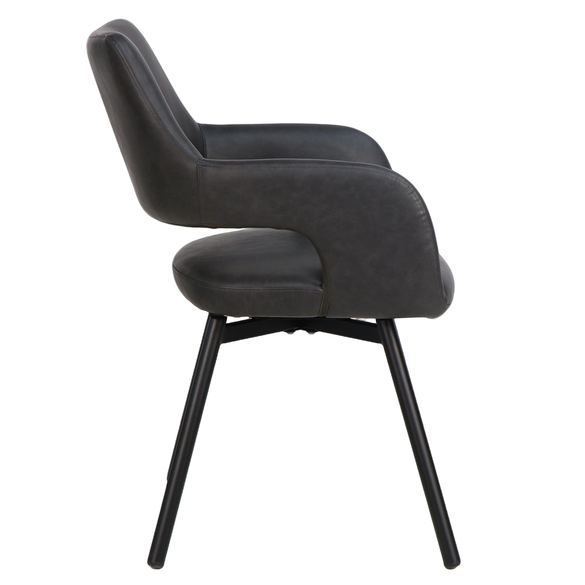 Ryder Swivel Dining and Accent Chair, Set of 2 - durable construction for long-lasting use | Image 12 | InSTYLE Home & Rugs