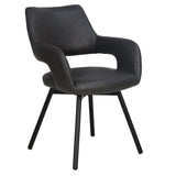 Ryder Swivel Dining and Accent Chair, Set of 2 - durable construction for long-lasting use | Image 2 | InSTYLE Home & Rugs