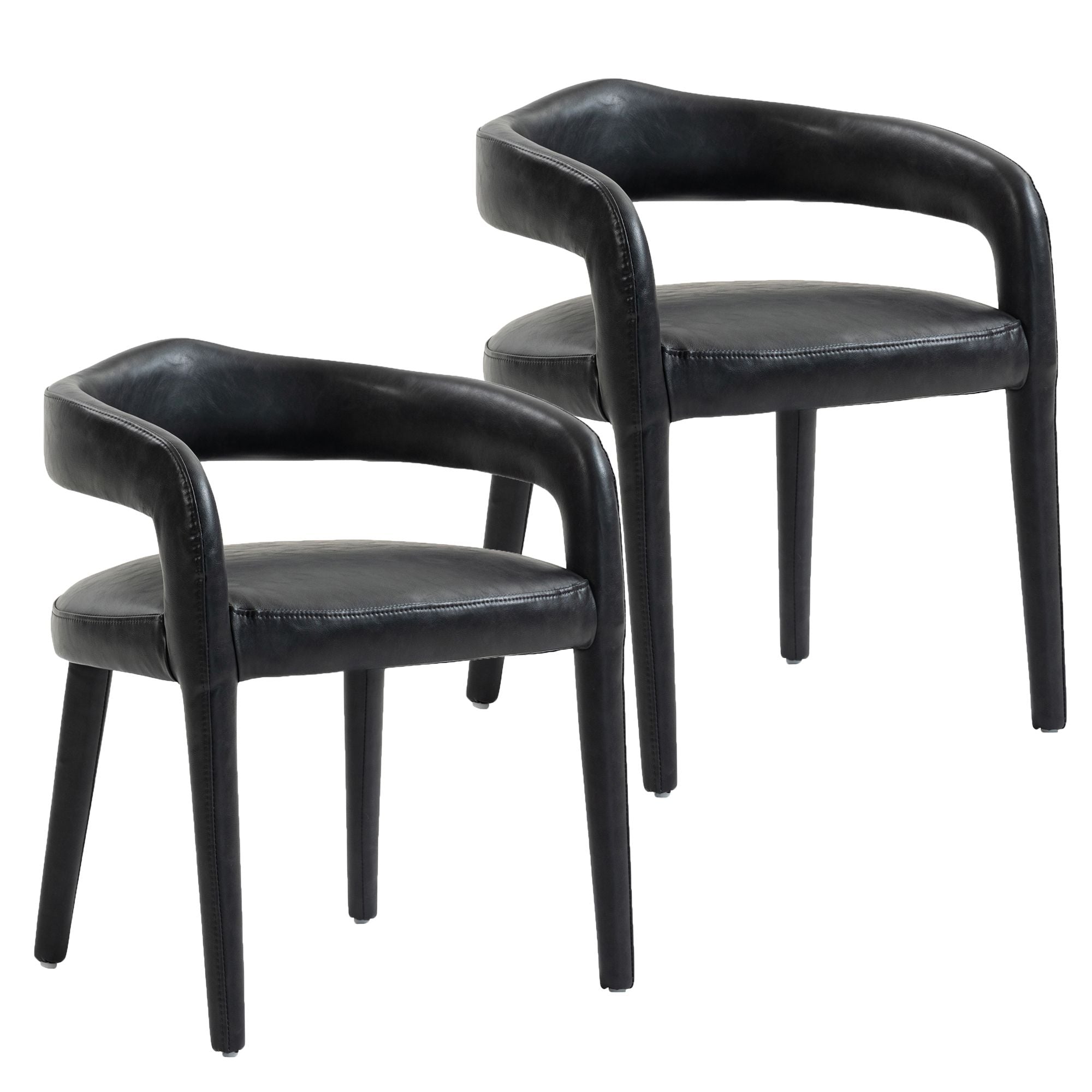 Caden Dining/Lounge Chair, Set of 2 - comfortable seating for dining and office spaces | Image 17 | InSTYLE Home & Rugs