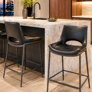 Icona 26" Counter Stool - sleek stools for kitchen bars | Image 5 | InSTYLE Home & Rugs