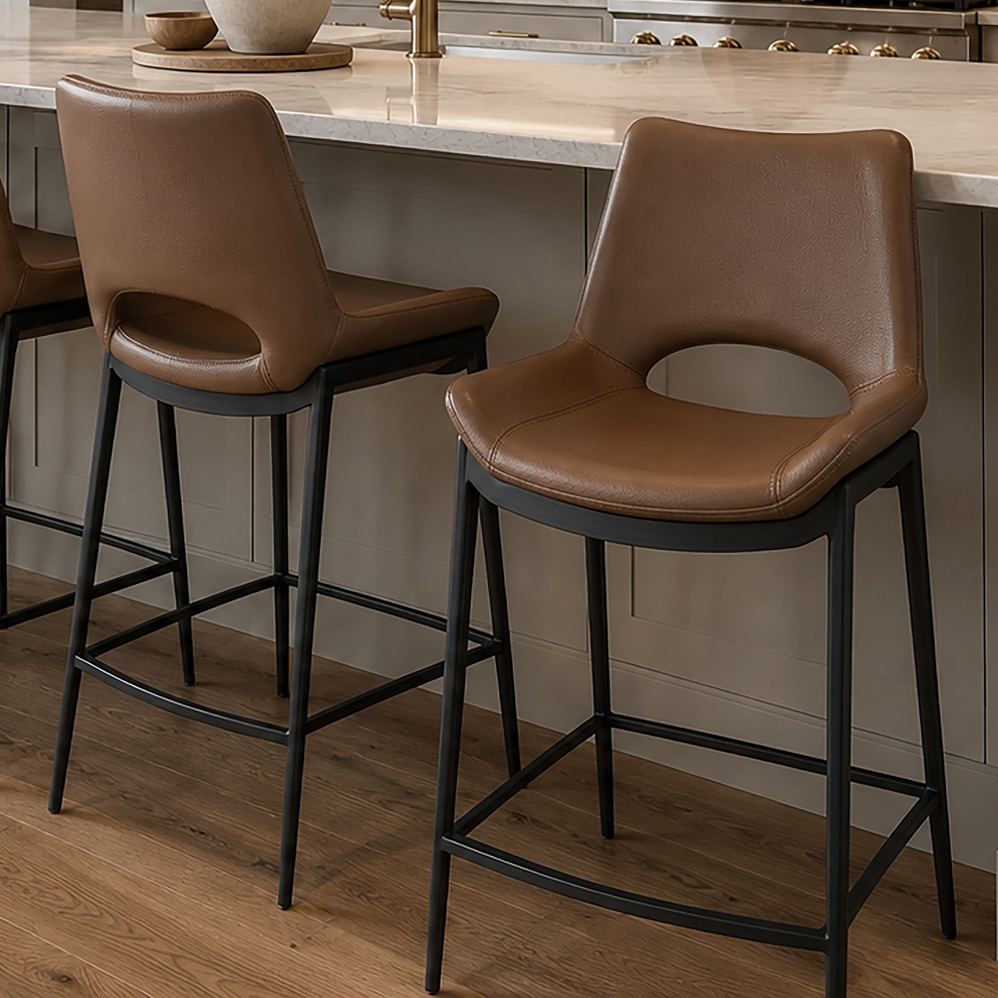 Icona 26" Counter Stool - sleek stools for kitchen bars | Image 21 | InSTYLE Home & Rugs