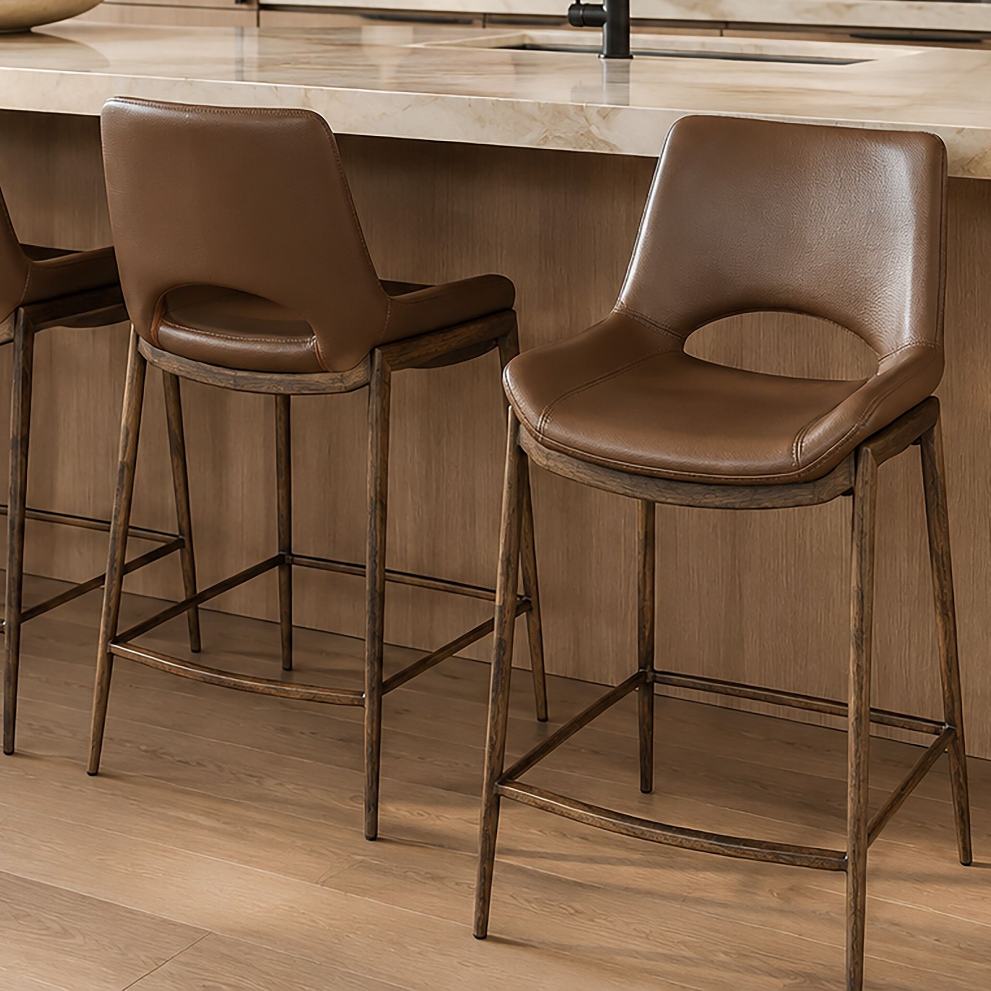 Icona 26" Counter Stool - sleek stools for kitchen bars | Image 29 | InSTYLE Home & Rugs