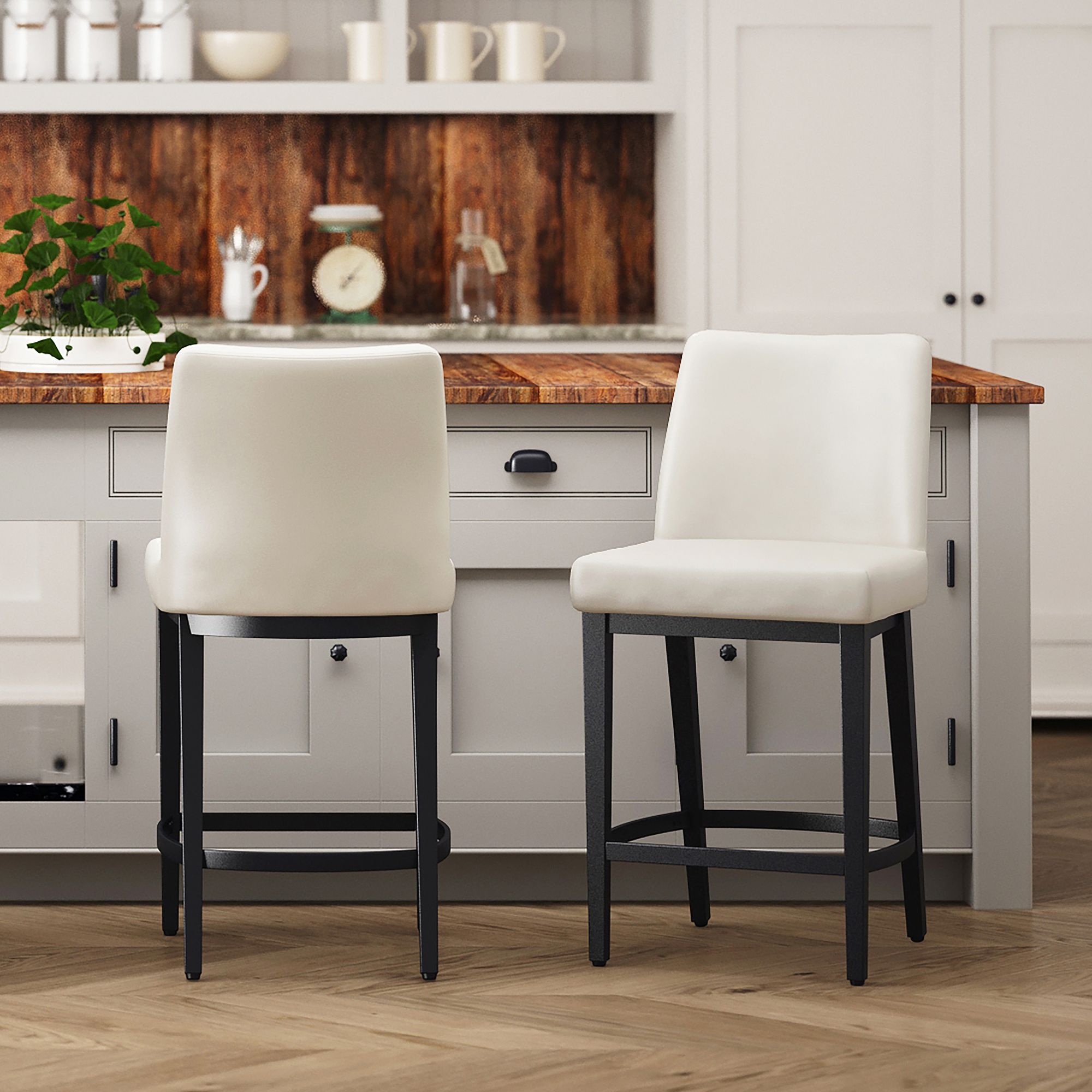 Jace 26" Counter Stool, Set of 2 - sleek stools for kitchen bars | Image 10 | InSTYLE Home & Rugs